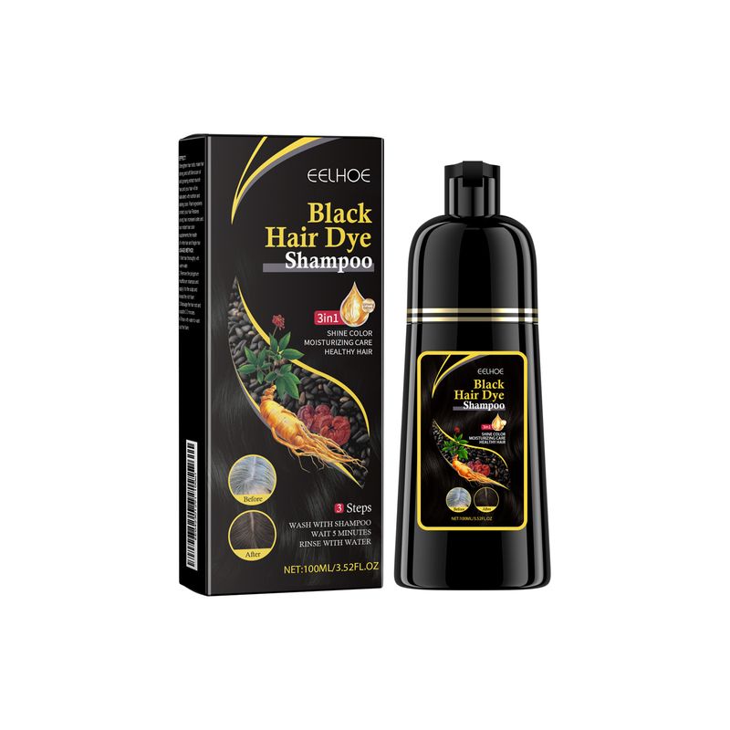 EELHOE šampon za crnu kosu, Polygonum Multiflorum Essence crni hidratantni šampon za čišćenje i obnavljanje kose_voghion.com