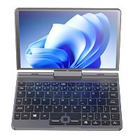 Ordinateur portable pliable ultra-portable de 2 pouces avec écran tactile, processeur Intel Pentium N100, 12 Go de RAM, SSD de 128 Go/256 Go/512 Go/1 To, Windows 10, léger_voghion.com