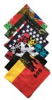 LazyZoom 100% Cotton Hip-Hop Outdoor Headscarf Face Mask Cycling Multifunctional Skull Bandana Unisex Headband Multiple Images_voghion.com