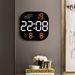 New Fashionable For Living Room, Desktop Simple LED Stylish Alarm Clock, Bedside Clock 6633_voghion.com