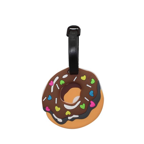 Bagage- och resväskor Kreativ tecknad solfrukt ananas boardingkort ny het säljande PVC mjuklim bagageetikett_voghion.com