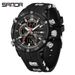 Electronic Watch Multi-functional Men's Watch Waterproof Glow-in-the-dark Alarm Clock Watch_voghion.com