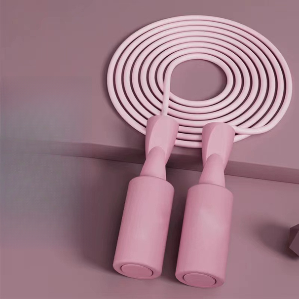 Cuerda de saltar inalámbrica de doble uso con pelota lastrada para fitness y deportes en interiores._voghion.com