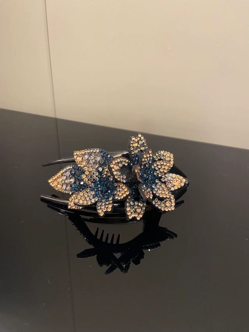 Nové sponky do vlasů s kamínky, tři zuby, sponka s kachním zobákem, destička, vlasové artefakty, nejnovější modely barevných sponek do vlasů, velká sponka s uchopením, horní sponka_voghion.com