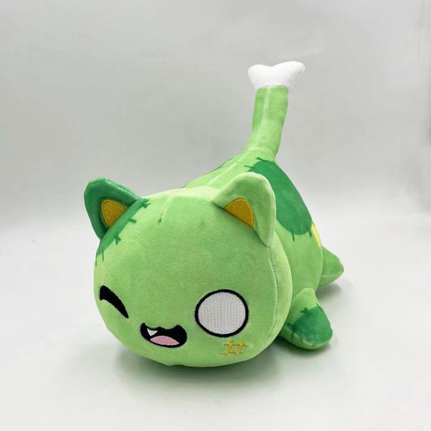 Aphmau Meows Cat Plyschleksak Mjuk Meemeow Fylld Donut Katt Plysch Kawaii French Fry Cheeseburger Food Plyschdocka Julklappar_voghion.com