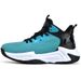 LazyZoom Large Size Breathable Mesh Rubber Sole Non-Slip Wear-Resistant Mid-High Top Training Sports Youth Basketball Shoes_voghion.com