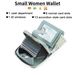 Women's Leather Wallet Short Card Bag Ins Simple Small Wallet Rfid Cowhide Coin Wallet_voghion.com