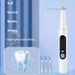 1pc Oral Model Cleaner, Tartar Removal, Tooth Cleaning With LED Light, Rechargeable, Tooth Rinsing, Tooth Cleaner, Type-C Charging_voghion.com
