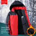 Giacca invernale da uomo con fodera in pile, cappotto in cotone spesso, antivento e caldo, giacca ampia di grandi dimensioni per esterni,_voghion.com