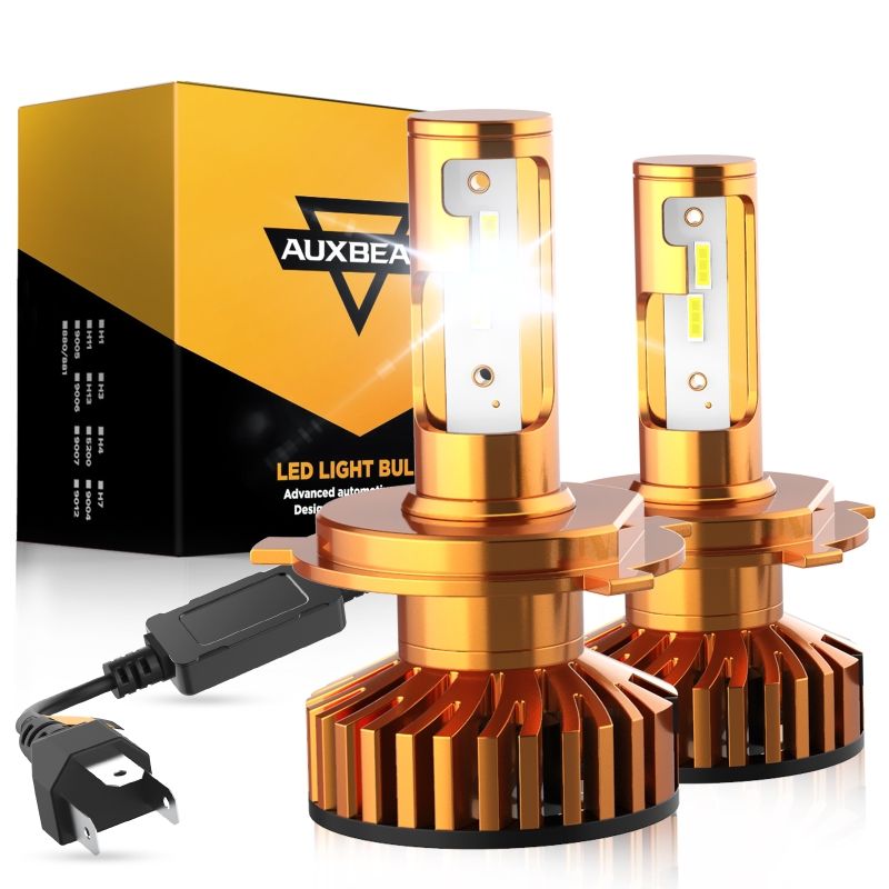 Lampadine LED per fari H4 H7 serie Gold F-F2 H11 9005 9006 880 881, fari fendinebbia per auto, luci di guida_voghion.com