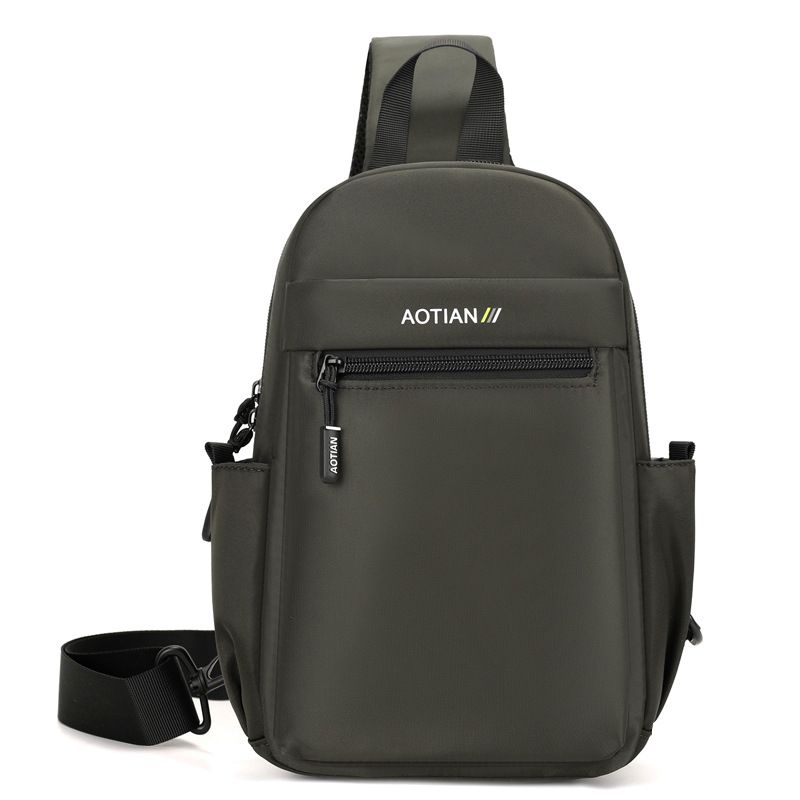 Aotian Crossbody Herren Tragbare Brusttasche Outdoor Einzel-Schultertasche Business Pendlerrucksack Sportausflugstasche_voghion.com