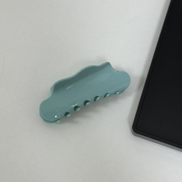 Koreanische Version des supergroßen hochwertigen Wolken-Essigsäure-Clips für Haarvolumen, mehrfarbiger Gas-Haifisch-Clip für den Hinterkopf, Haarspange für Frauen_voghion.com