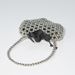 Fall/Winter New Hollow Bead Underarm Bag Silver Woven Handbag Fashionable And Versatile_voghion.com