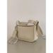 Niche Underarm Women's 2025 New Simple Lychee Texture Small Square Versatile Shoulder Crossbody Bag_voghion.com