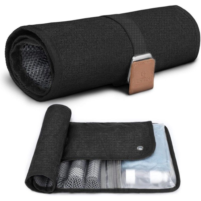 Nova bolsa de lavagem à prova d'água masculina, bolsa de maquiagem portátil, conjunto de armazenamento, bolsa de armazenamento de viagem, bolsa de lavagem dobrável avançada_voghion.com