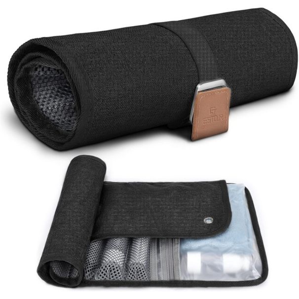 Nova bolsa de lavagem à prova d'água masculina, bolsa de maquiagem portátil, conjunto de armazenamento, bolsa de armazenamento de viagem, bolsa de lavagem dobrável avançada_voghion.com