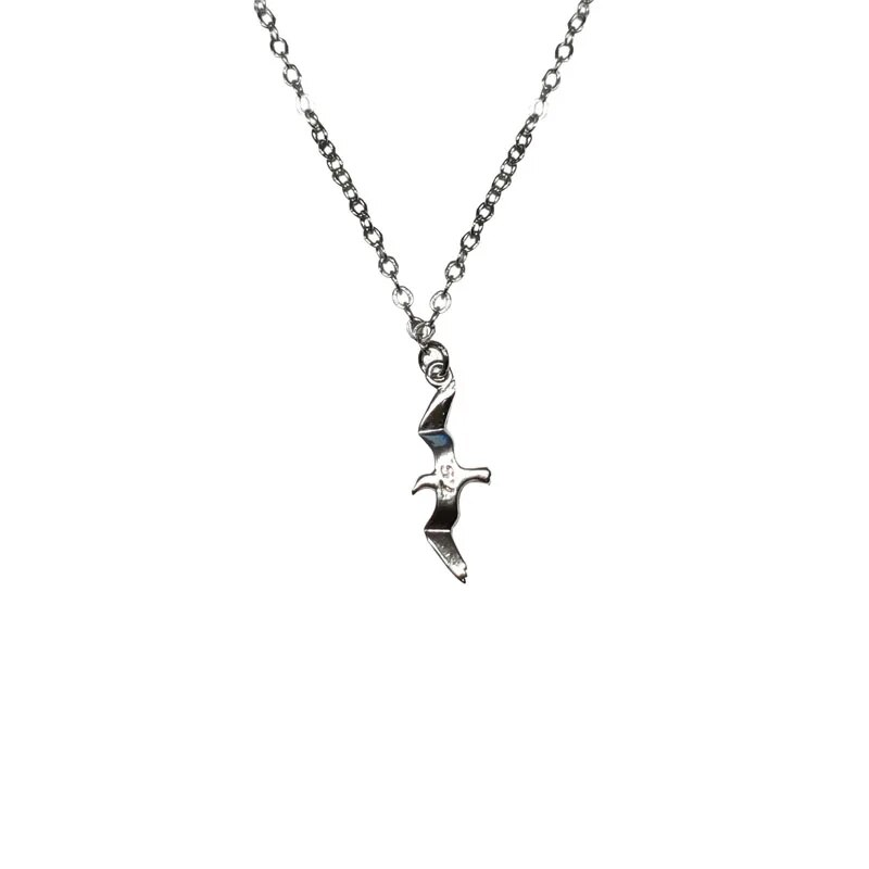 O novo colar Seagull t.s. de 1989 está na moda e vem com a embalagem original_voghion.com