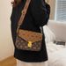High-End For Women 2025 New Versatile Classic Shoulder Crossbody With Printed Letters Small Square Bag_voghion.com
