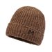LazyZoom Winter Middle-aged And Elderly Pullover Men's Cycling Warm Windproof Knitted Outdoor Running Versatile Hiking Wool Hat_voghion.com