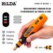 HiLDA 3,6 V Akku-Nagelbohrer und Gravierstift mit Typ-C-Ladefunktion, 5000–15000 U/min, 3,2 mm Bohrfutter, 900 mAh Akku_voghion.com