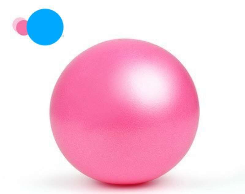 Paglia ispessita da 25 cm per yoga, palla da ginnastica antideflagrante per fitness, mini palla da Pilates assistita dai muscoli del pavimento pelvico per_voghion.com