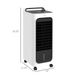 HOMCOM Room Air Cooler With Ice Packs, Ice Cooling Fan Water Humidifier Unit With Remote, Timer, Oscillating_voghion.com