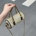 2024 new retro chain cylinder bag suede soft surface handbag messenger bag female niche design pillow bag_voghion.com
