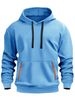 Herbst Herren Pullover Sweatshirt Langarmjacke Kapuzenpullover Geschlossene Jacke Herren Kapuzenpullover Slim Fit Herrenbekleidung_voghion.com