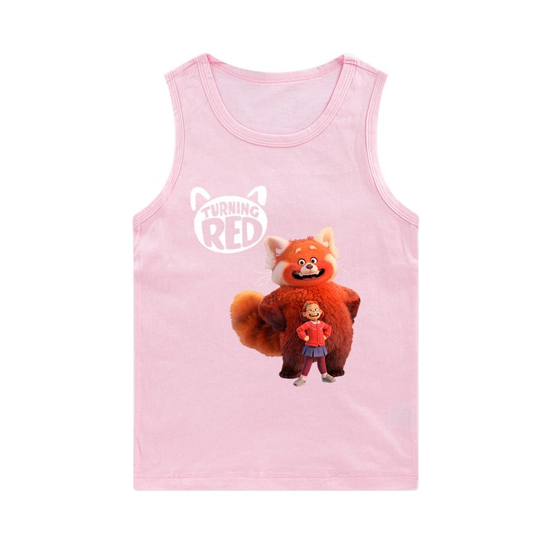 Bedrucktes ärmelloses Tanktop für Jungen und Mädchen E419_voghion.com