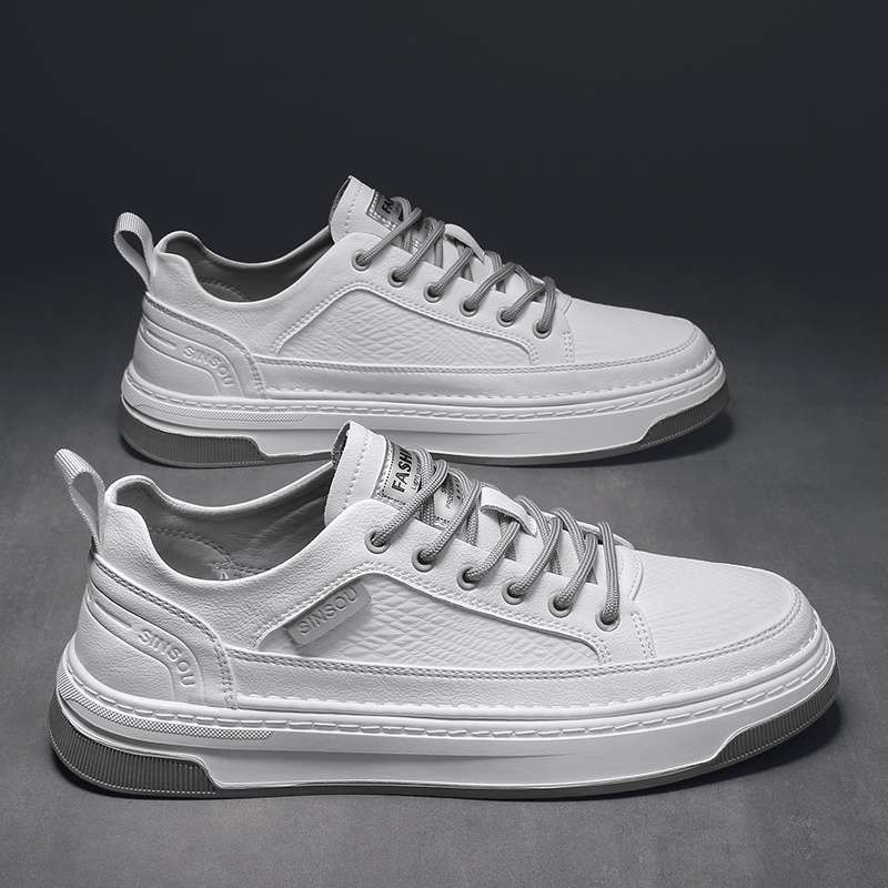 Men's Shoes 2025 New Summer Breathable Deodorant Mesh Hollow Mesh Small White Board Shoes Men's Sports And Leisure Net Shoes_voghion.com