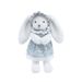 White Dressing Toffee Rabbit Doll Children Hug Comfort Plush Toy Girlfriend Birthday Gift_voghion.com
