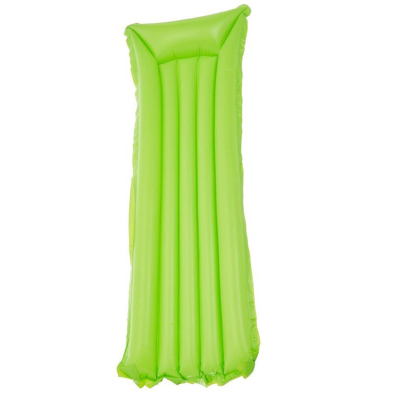 Seaside Beach Lounge Chair, Single Person Thick Floating Raft, Solid Color Swimming Circle, Adult Inflatable Mount,_voghion.com