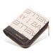 BAELLERRY new women's short wallet version zipper accordion card holder vertical print coin purse wholesale_voghion.com