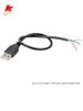 Unbeatable Quality DIY Female Connector 4-Core Copper USB Cable_voghion.com