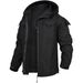 Taktische Softshelljacke für Herren mit Fleecefutter – wasserdichter, winddichter und stylischer Outdoor-Mantel zum Wandern, Camping und Pendeln in der Stadt_voghion.com