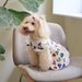 Cat And Dog Universal Small Flying Sleeves Colorful Cute Love Print Girl Dress Suitable For Pets In All Seasons_voghion.com