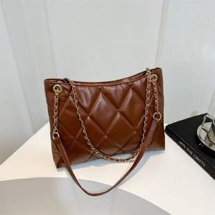 2024 New High end Small Fragrant Wind Lingge Shoulder Bag Large Capacity Crossbody Bag Versatile Handheld Wandering Bag Women's Bag_voghion.com