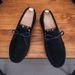 SHLIANG Mode Für Männer Casual Schuhe Wildleder Atmungsaktiv Komfort Slip-on Fahren Schuhe Marke Design Männer Loafer Faule Schuhe Mokassins SB075_voghion.com