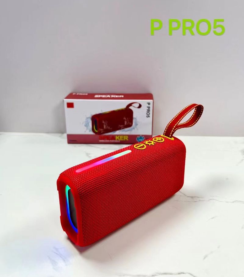 New P PRO5 Bluetooth Speaker Outdoor Mini Home Plug in Portable subwoofer_voghion.com