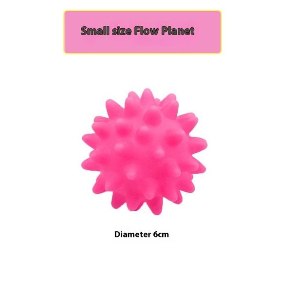 Elastischer Haustier-Blitz mit leuchtendem Ton für Katzen und Hunde, 7,5 cm, Stichball, Zähneknirschen, Reinigungsspielzeug_voghion.com