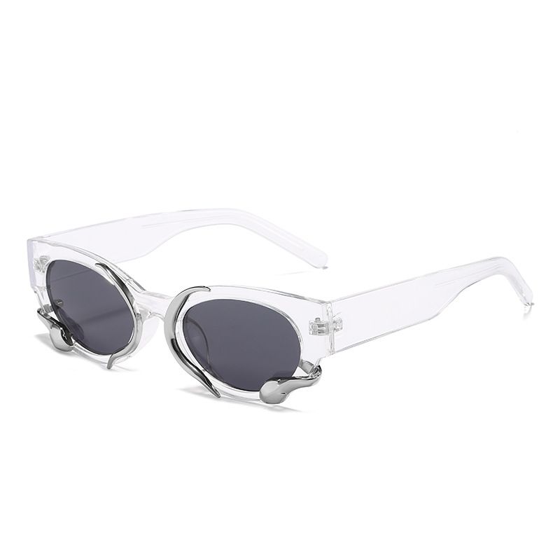 Unisex's sunglasses snake small frame sunglasses women's high-end steampunk cat-eye sunglasses_voghion.com