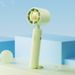 Ice Cooling Handheld Fan - High-Speed Turbo USB Rechargeable With Digital Display, Portable For Office & Outdoor_voghion.com