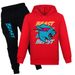 Boys And Girls Spring & Fall Sweatshirt + Pants Set 2775_voghion.com