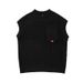 boy Boy Boy Boy Nanxia Disguise 2022 Autumn New Solid Color Pocket Pullover Sweater Japanese Trend Retro Youth Casual Top For Men_voghion.com