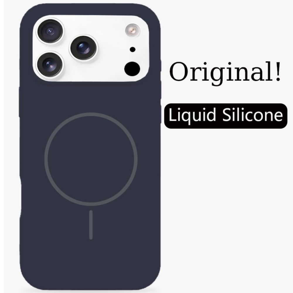 Original Flüssigsilikon Candy Color Matte Hülle für iPhone 17Air 16 15 14 Plus 13 12 Pro Max Skin-Feel Protect_voghion.com