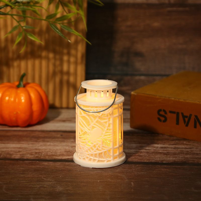 New portable electronic night light Halloween decoration LED candle light atmosphere decoration_voghion.com