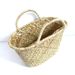 New Handheld Triangular Straw Woven Basket Style Casual Women's Beach Bag_voghion.com