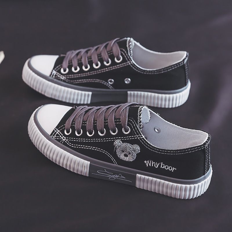 Scarpe in tela per uomo e donna, basse, versatili scarpe alla moda in stile coreano 2024 per uomo, scarpe alla moda per l'estate, nuove sneakers di nicchia per donna_voghion.com