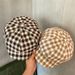 Woolen Beret For Women, Autumn And Winter, Niche College Style, Newsboy Plaid Octagonal Hat, Painter Hat_voghion.com
