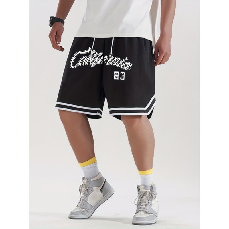 T-shirt d'été à manches courtes pour homme, imprimé numériquement en 3D, rayé, short pour homme_voghion.com